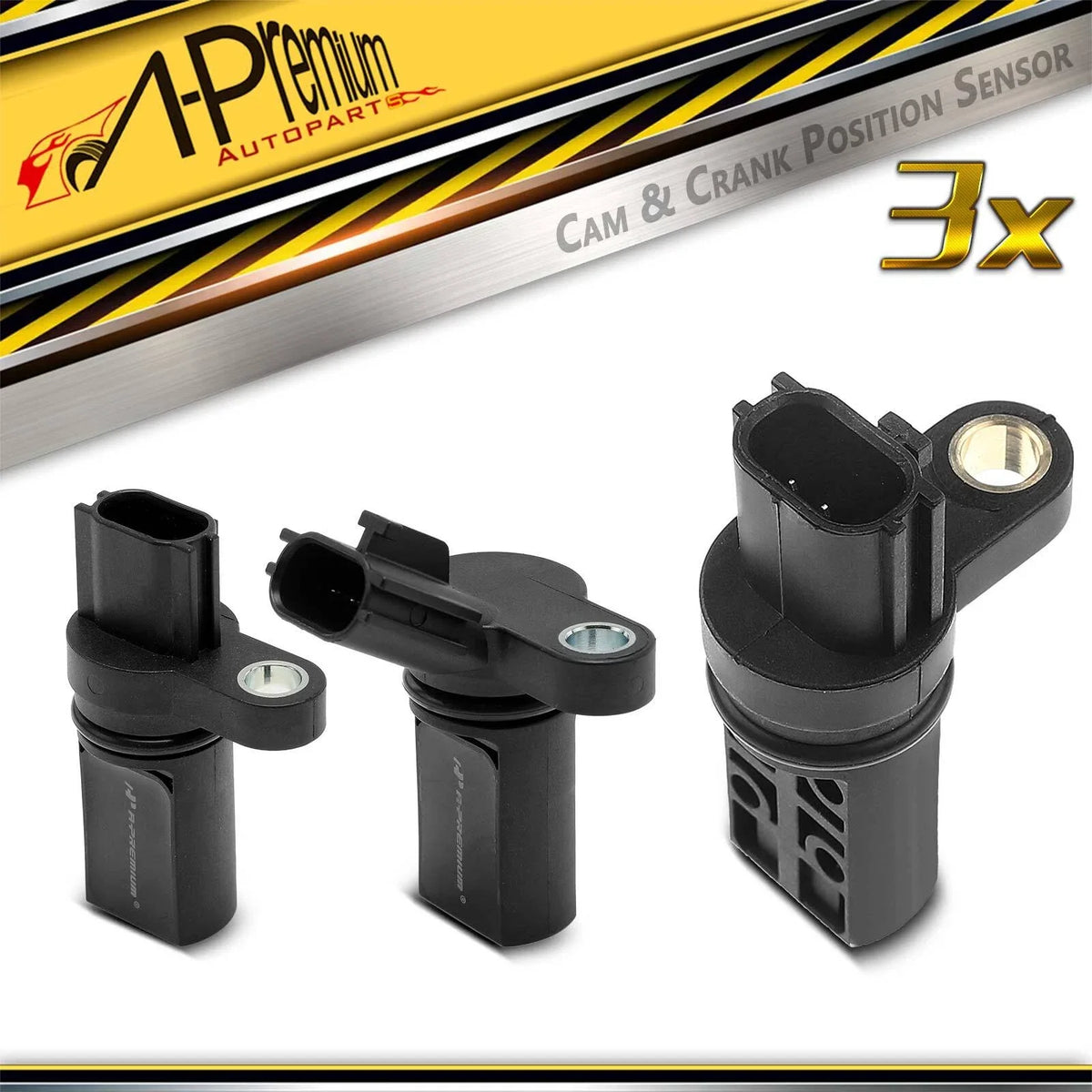 2X Camshaft & Crankshaft Position Sensor for Nissan Frontier Pathfinder (2005–2021)