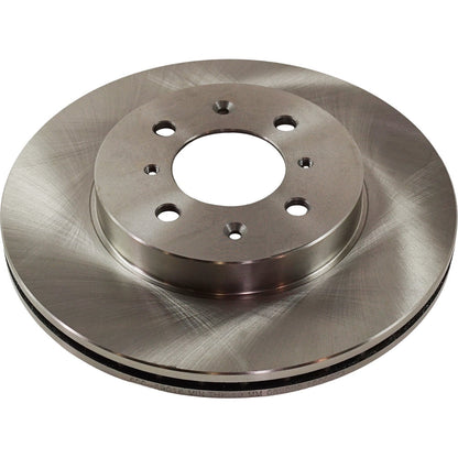 Front Brake Disc Set - Plain Surface for Honda Civic 1990-2005
