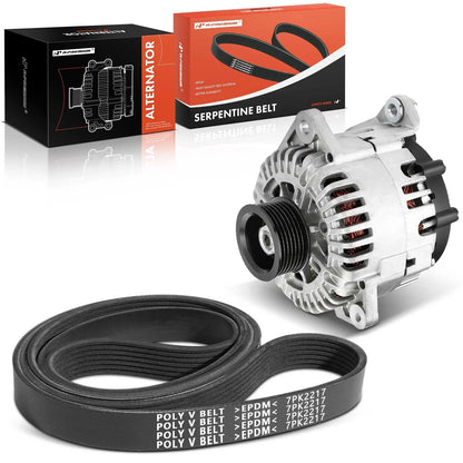 Alternator & Serpentine Belt for Nissan Frontier (2005–2023)