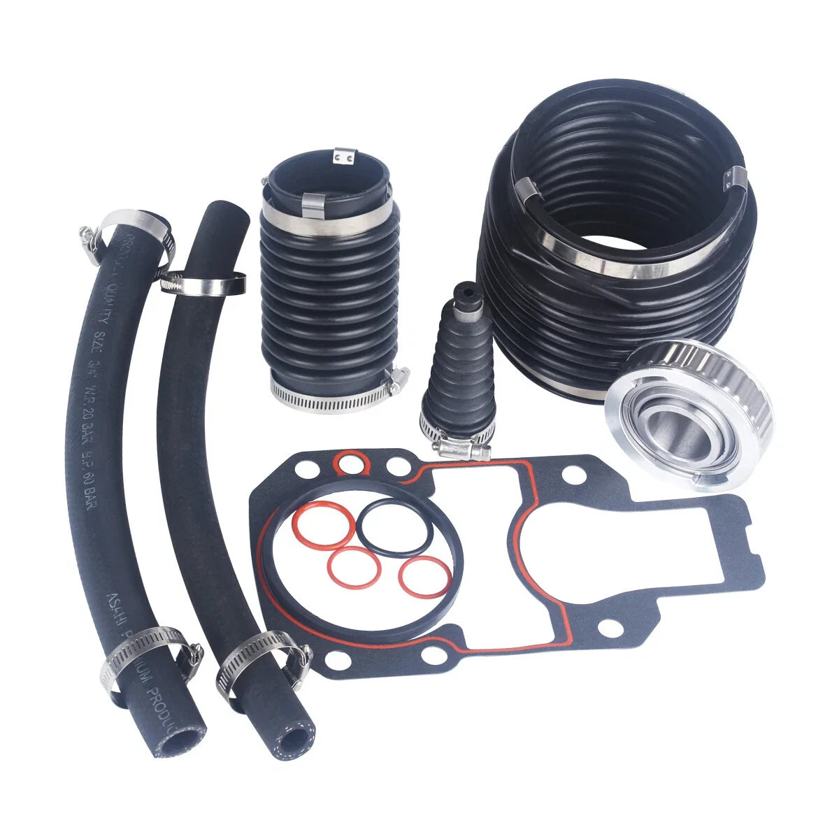 2 Packs Transom Seal Bearing Bellows Kit for MerCruiser Alpha One Gen 1 (30-803097T1)