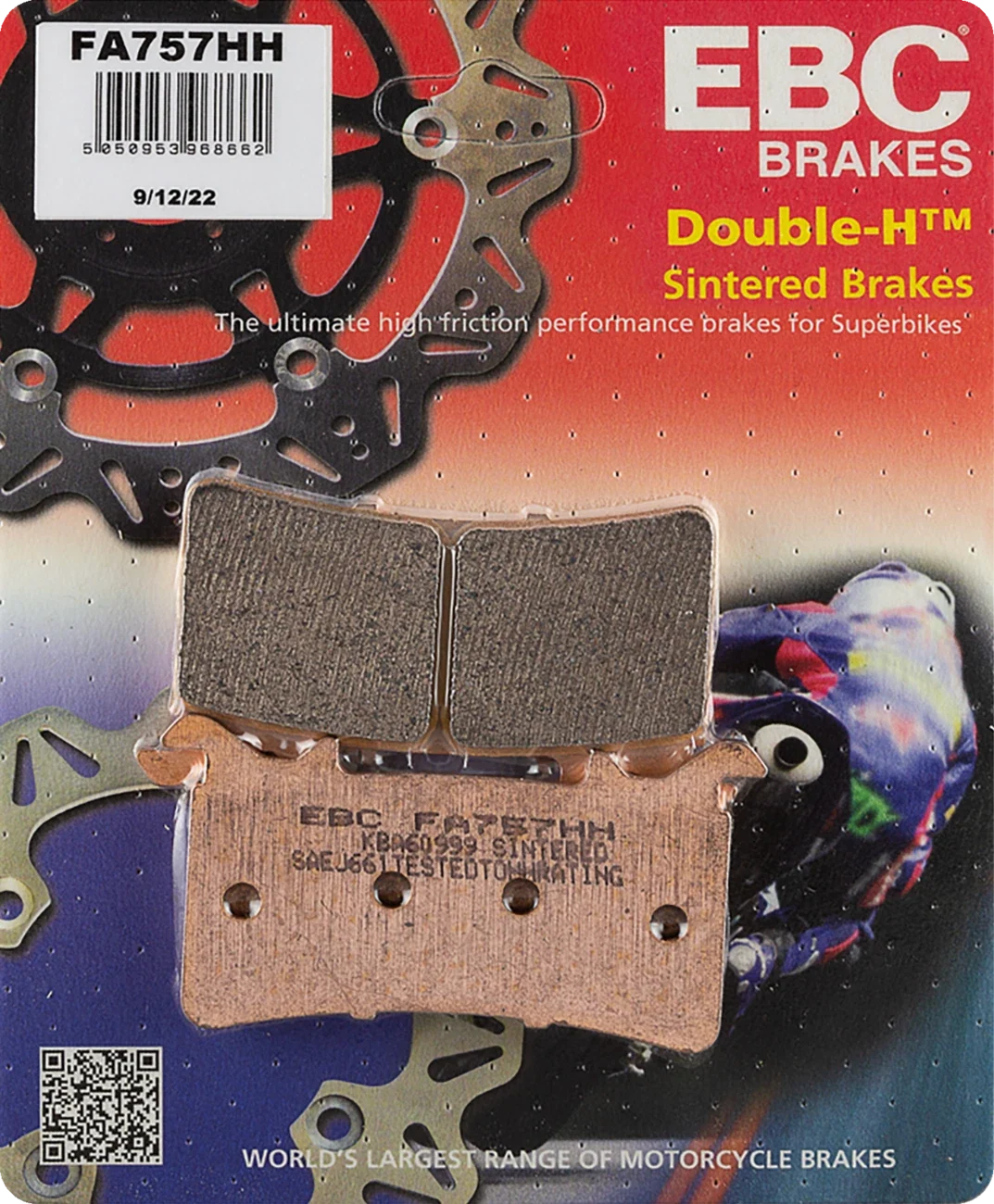EBC HH Brake Pads FA757HH for