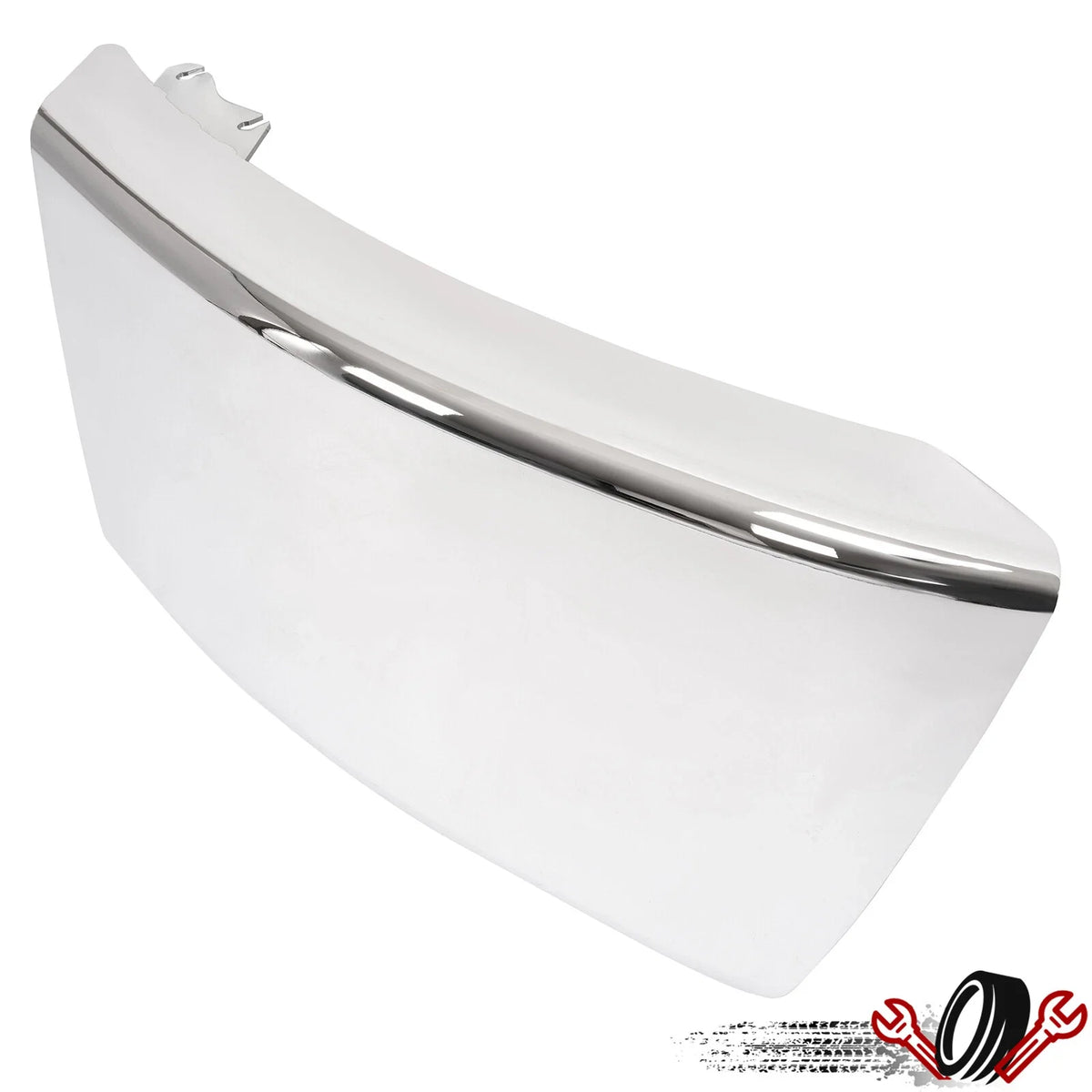 Chrome Driver Bumper End Cap Cover for Freightliner M2 106 112 (2003–2021)