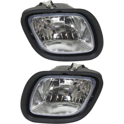 Fog Light Set for Freightliner Cascadia (2008–2016) w/ DRL 2Pc
