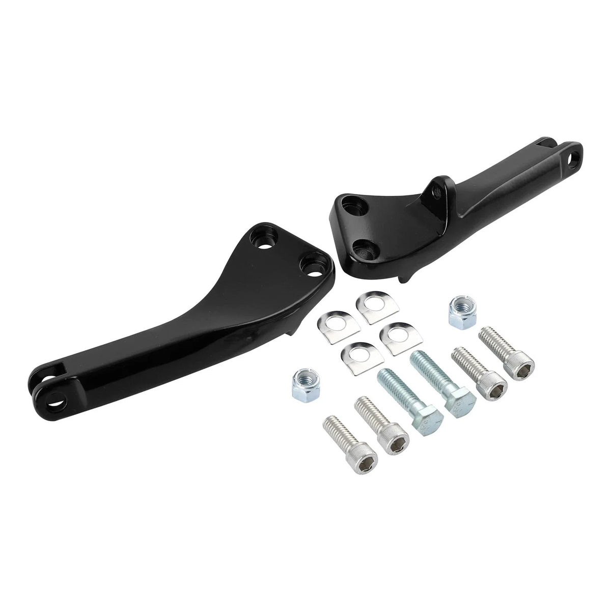 Passenger Foot Peg Mounting Brackets for Harley Dyna Wide Glide (2006–2017)