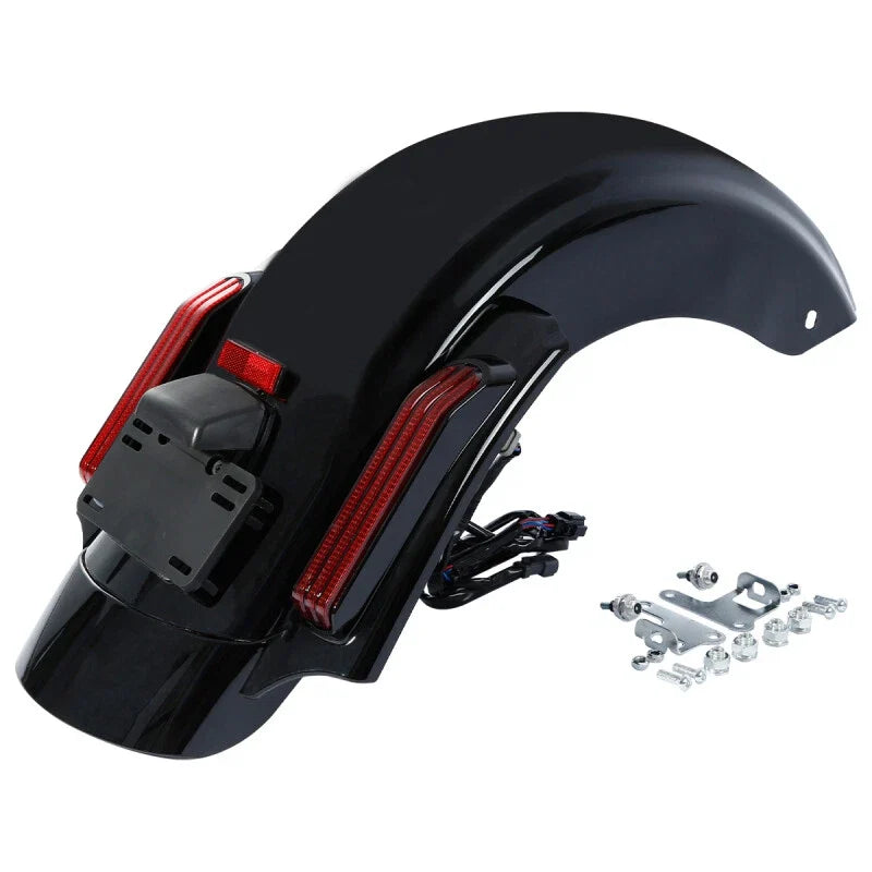 5" Stretched Saddlebags Hard for Harley Glide Touring 2014-2024