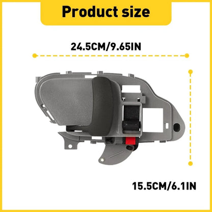 2X Interior Door Panel Handle Gray for Cadillac Escalade (1999–2000)