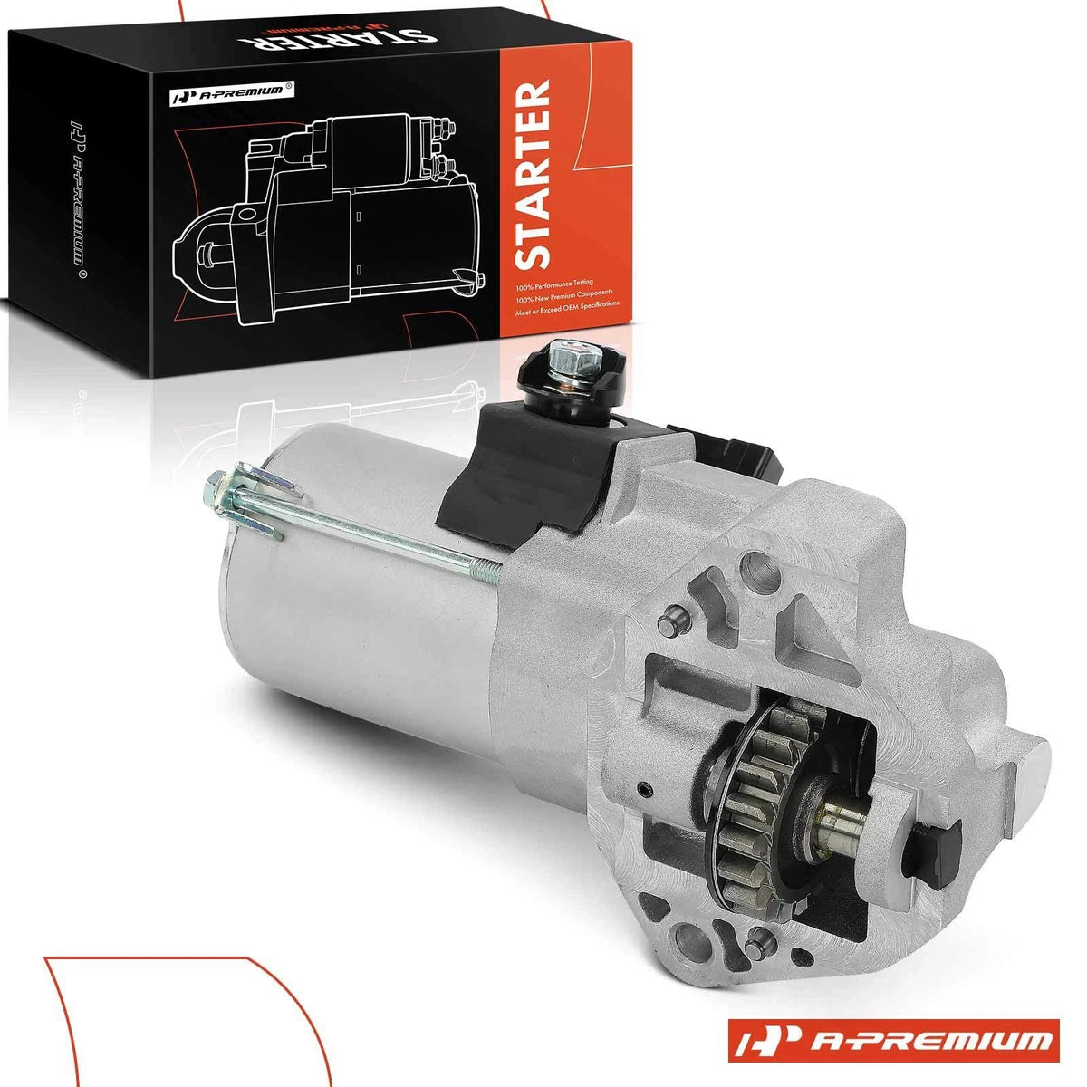 Starter for Honda Accord (2013–2017), Crosstour (2013–2015), Acura RLX 3.5L