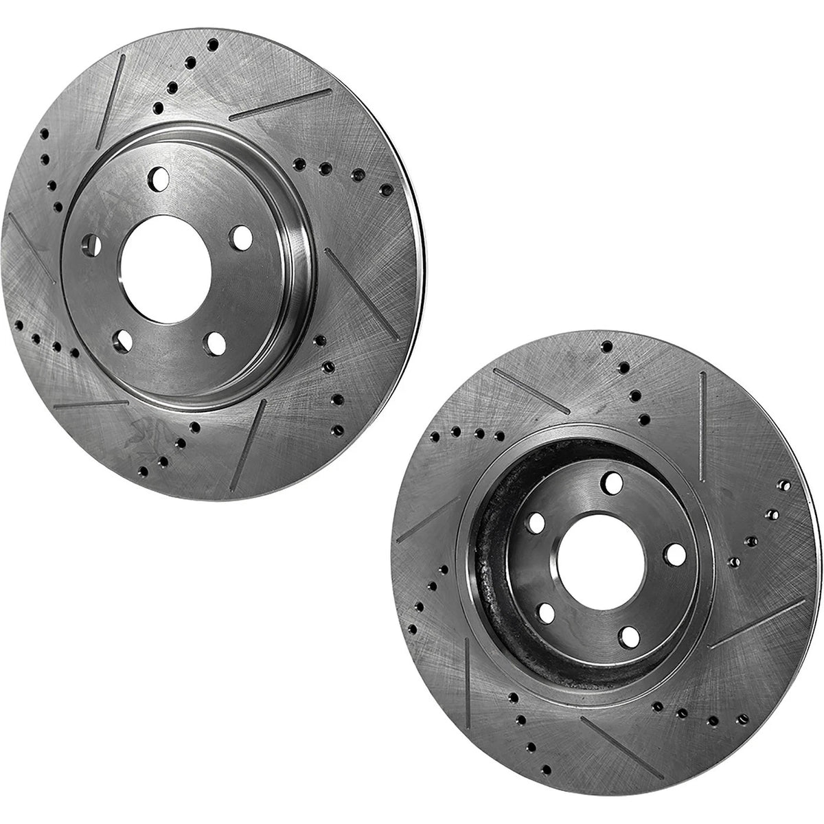 Rear Brake Disc Rotors for Jeep Patriot Compass Mitsubishi Lancer Avenger (2007–2017)