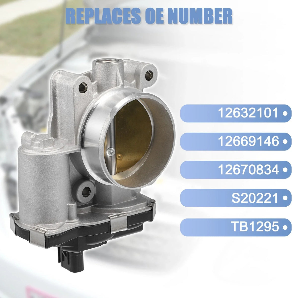 Throttle Body Assembly for Buick LaCrosse 2.4L (2012–2016) 12670834