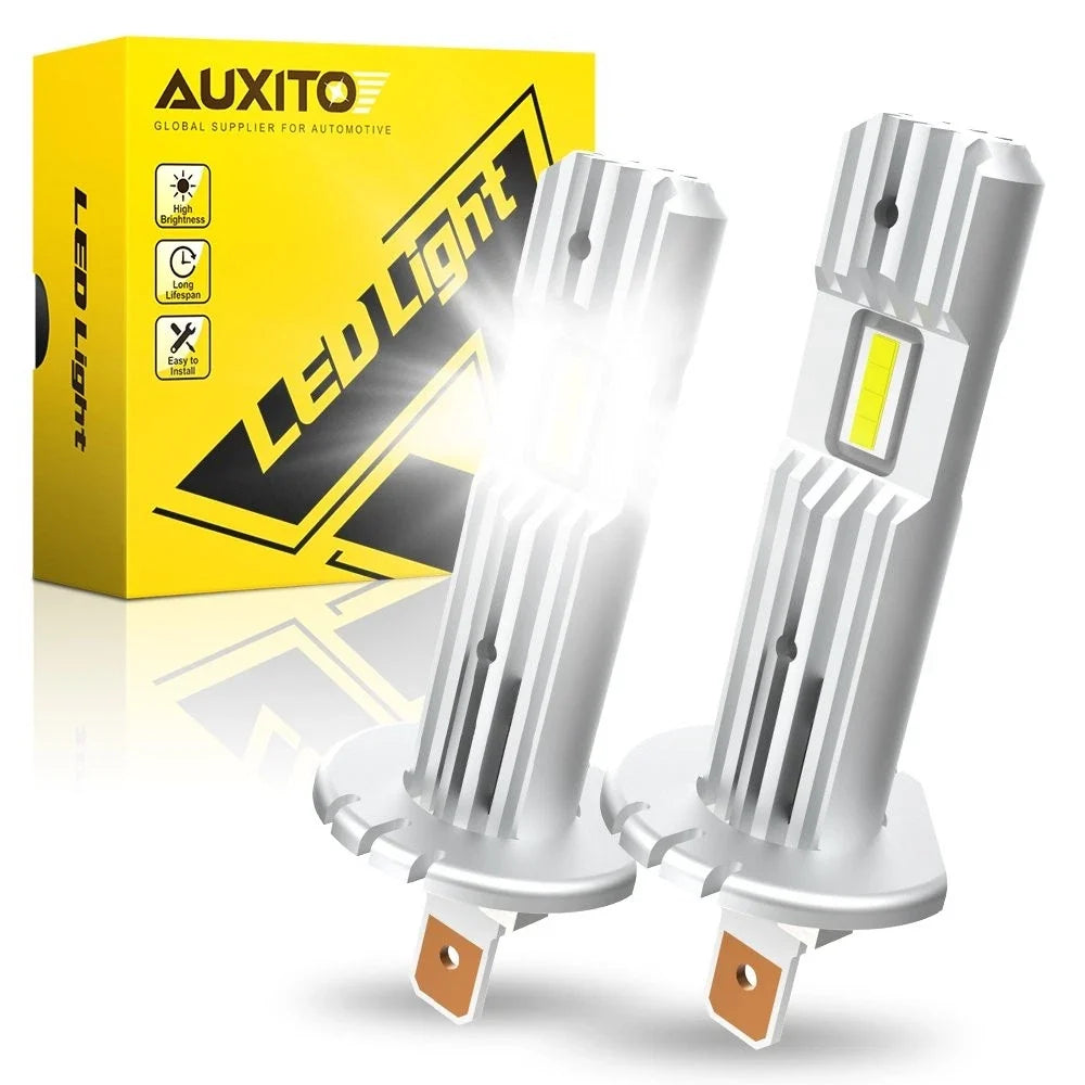 2X H1 LED Headlight Bulbs for AUXITO (6500K)