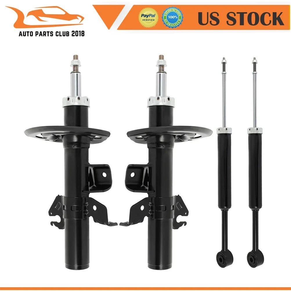 Set of 4 Shocks Strut Absorbers for Chrysler 200 (2015–2017)