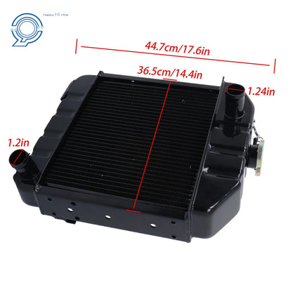 Aluminum Radiator for B7100 B6100 Tractors Kubota (15553-72060)