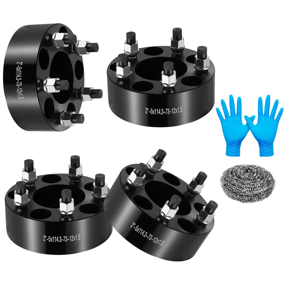 Set of 4 Wheel Spacers 2 Inch for Dodge Avenger (1996–2014)