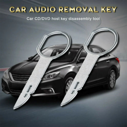 2pcs Radio Tools for Car Stereo Removal Accessory