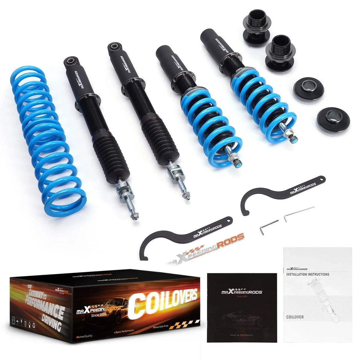 MaXpeedingrods T6 Coilover Lowering Kit for Audi A7 A6 2012-2018