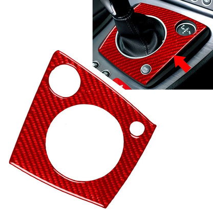 Carbon Fiber Red Gear Shift Panel Trim for Alfa Romeo 159 Brera Spider