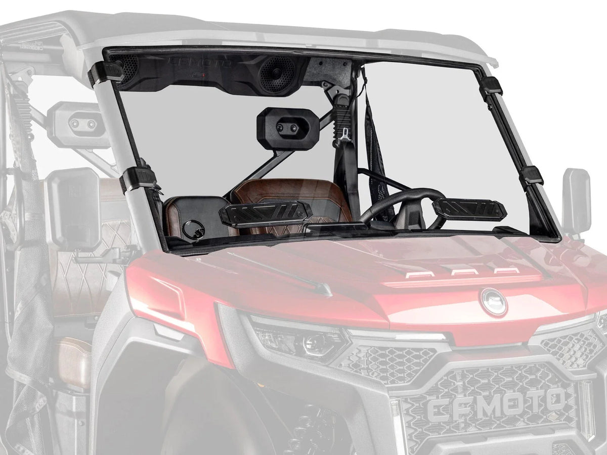 Scratch-Resistant Vented Windshield for CFMoto UForce U10 (2025+)