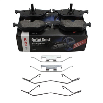Rear Ceramic Brake Pads Set of 4 for BMW E36 E46 Saab 9-5 by Bosch (1992–2006)