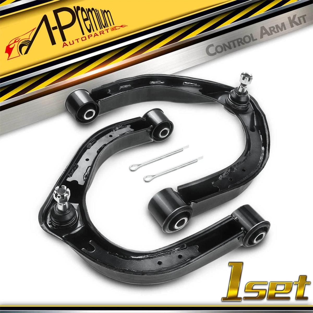 2X Front Upper Control Arm with Ball Joint for Nissan Titan (2004–2019)