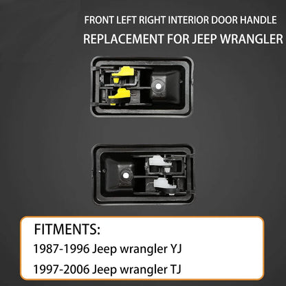 Interior Door Handle Kit for Jeep Wrangler YJ TJ (1987–2006) 79540