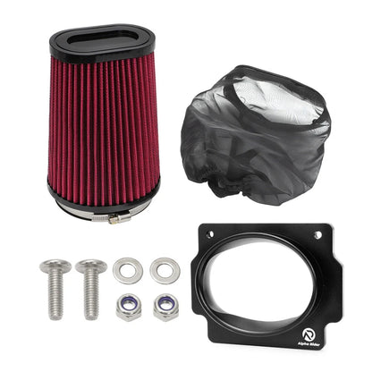Pro Flow Airbox Adapter Air Filter for Yamaha Banshee 350 (1987–2006)