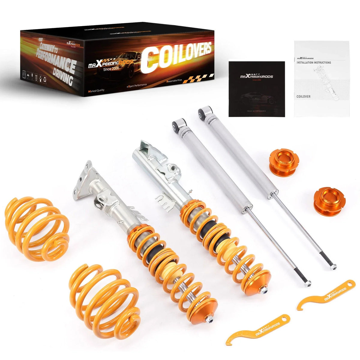 Coilovers Suspension Kit for BMW 3 Series E36 (1993–1998) Adjustable Struts