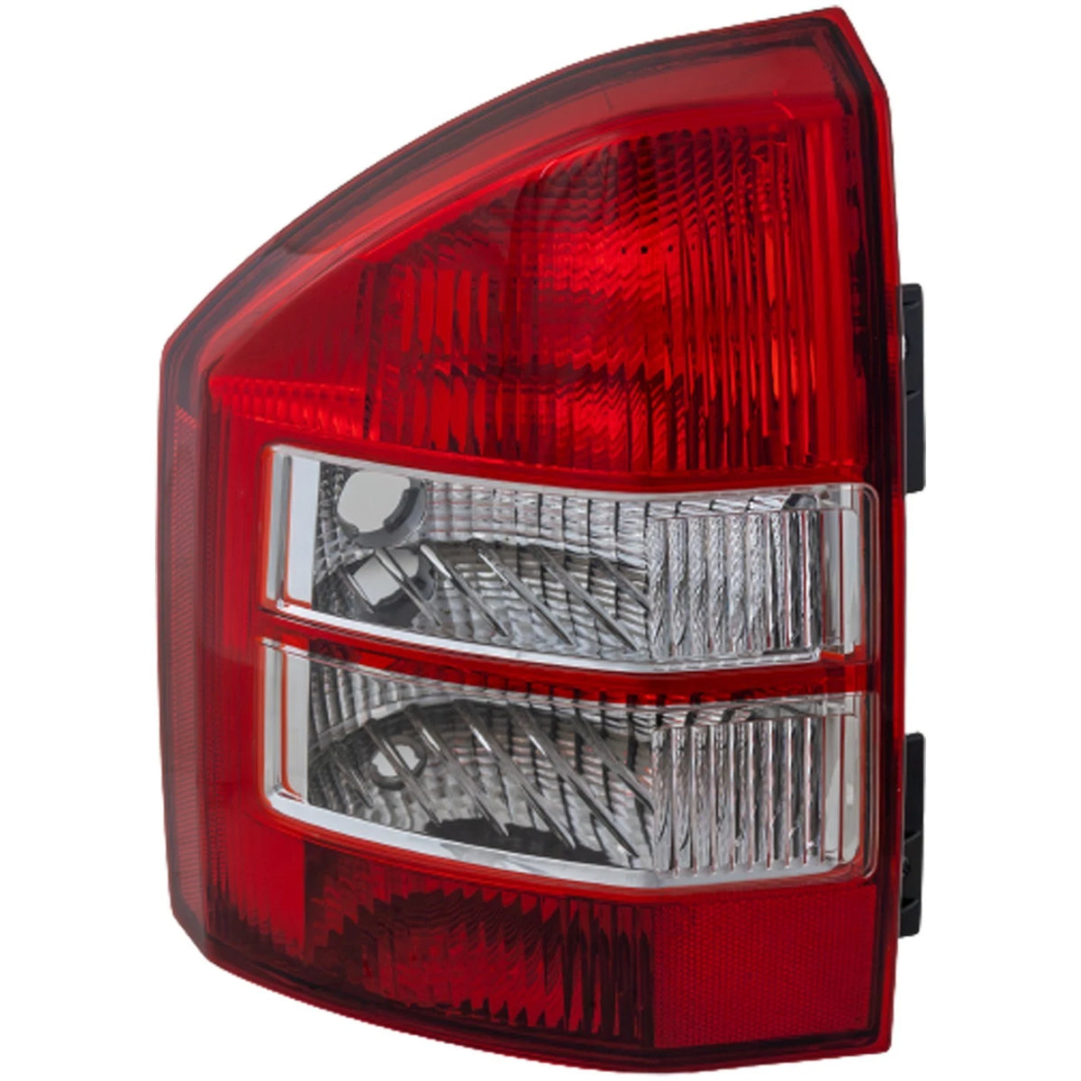Halogen Tail Light for Jeep Compass (2007–2010) Left Clear Red Lens