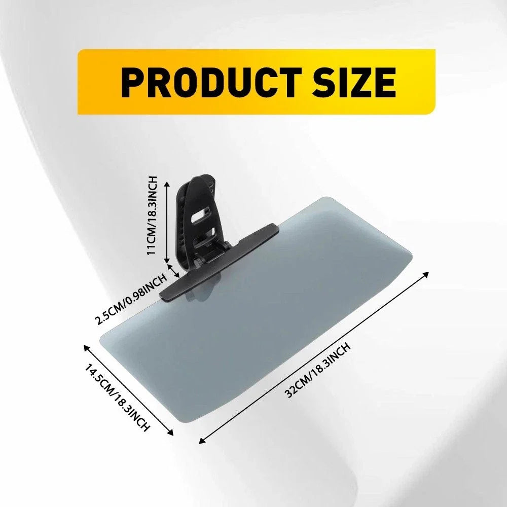 Clip-on Sun Visor Extender (Anti-Glare) for Toyota Hilux N70