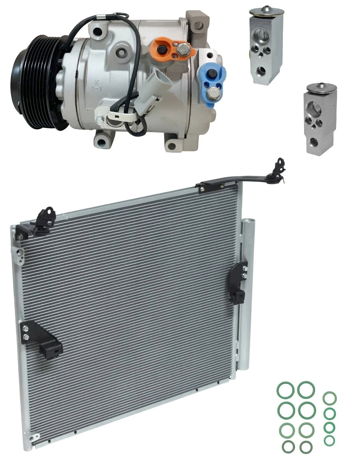 AC Compressor Kit With Condenser for Lexus GX460 4.6L (2010–2015)