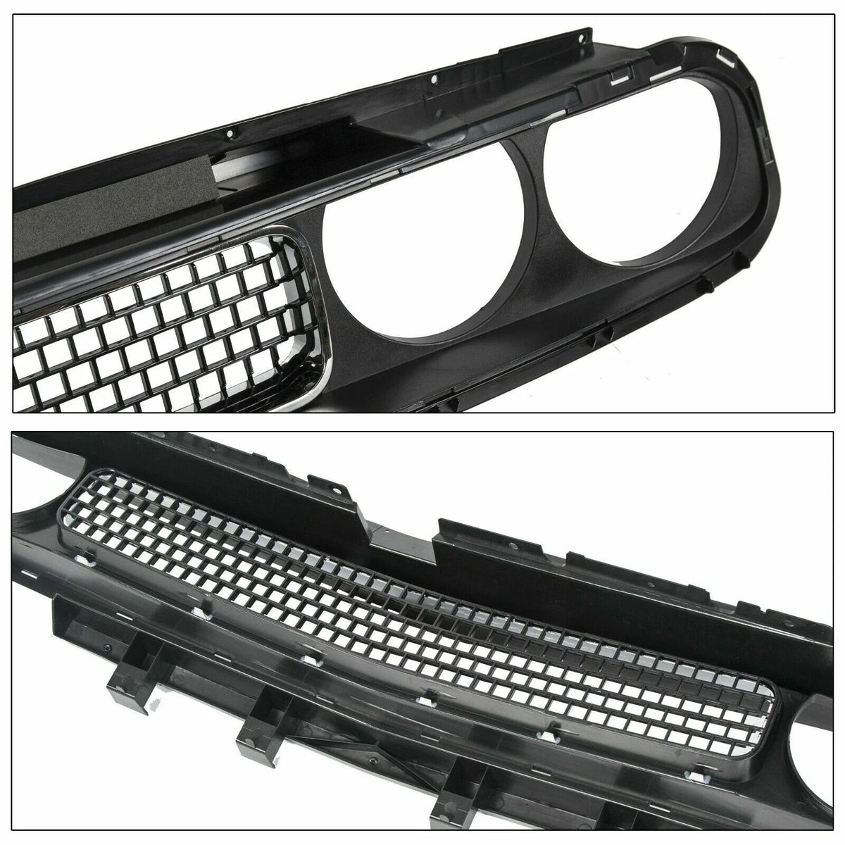 Front Bumper Upper Grille Trim Molding for 2008–2014 Dodge Challenger