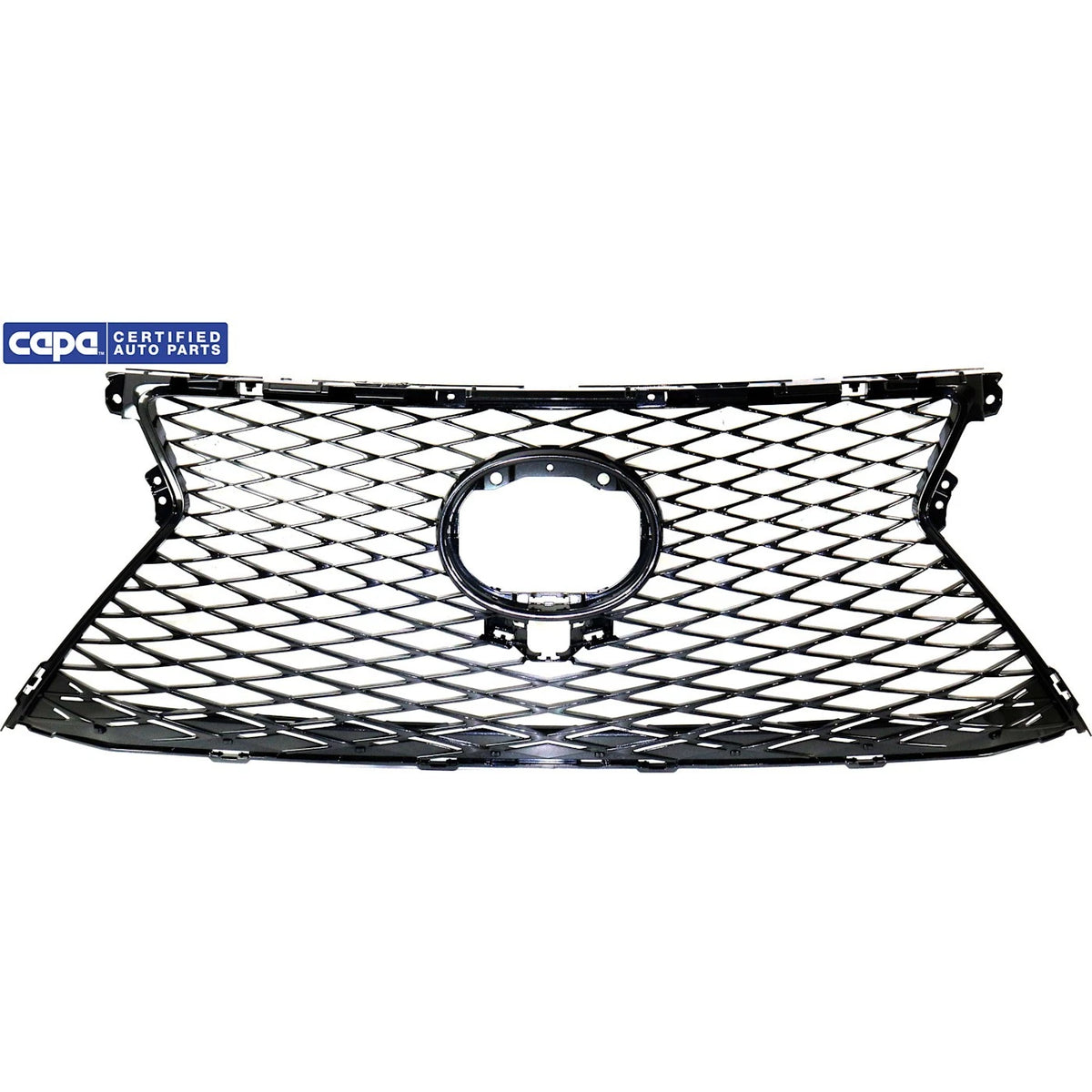 Grille Assembly for Lexus NX200t (2015–2017) Painted Silver Shell & Insert