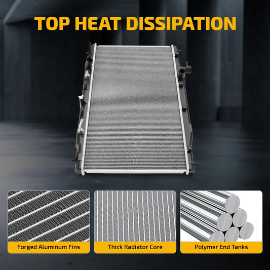 Aluminum Radiator for Honda CR-V 2.4L (2007–2010) CU2954