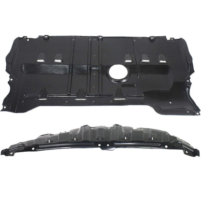 Set of 2 Engine Splash Shields for Mazda 3 (2004–2009)