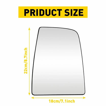 Heated Mirror Glass Upper Right Passenger Side for Ford Transit-150 (2015–2022)