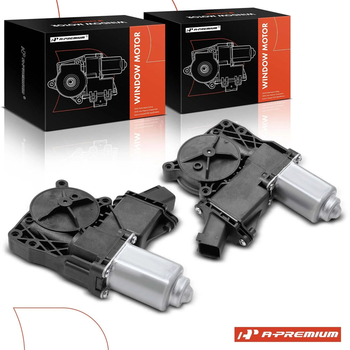 2X Front Window Motor for Buick Verano (2012–2017)