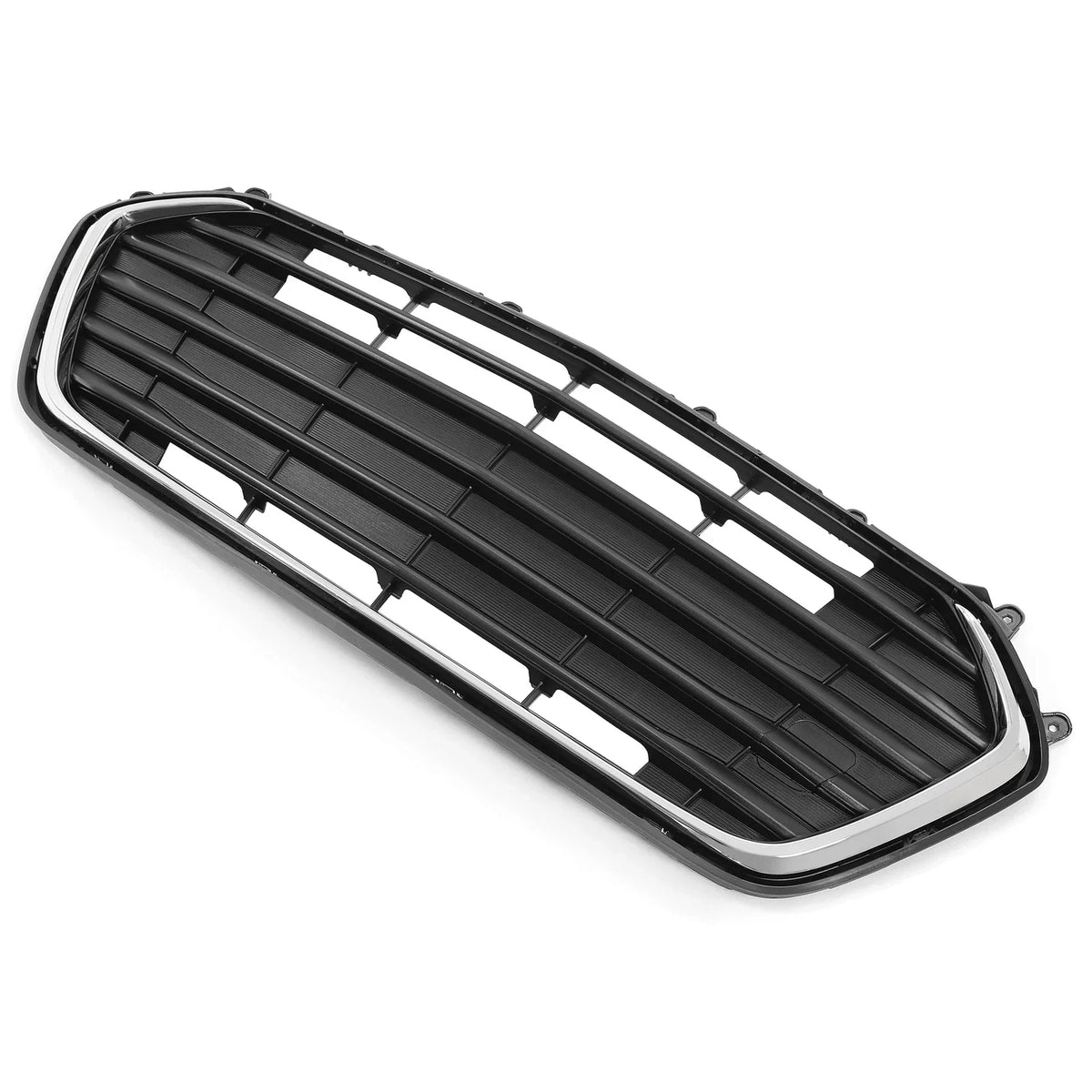 2017-2022 Chevrolet Trax Front Bumper Lower Grille, Black & Chrome Finish