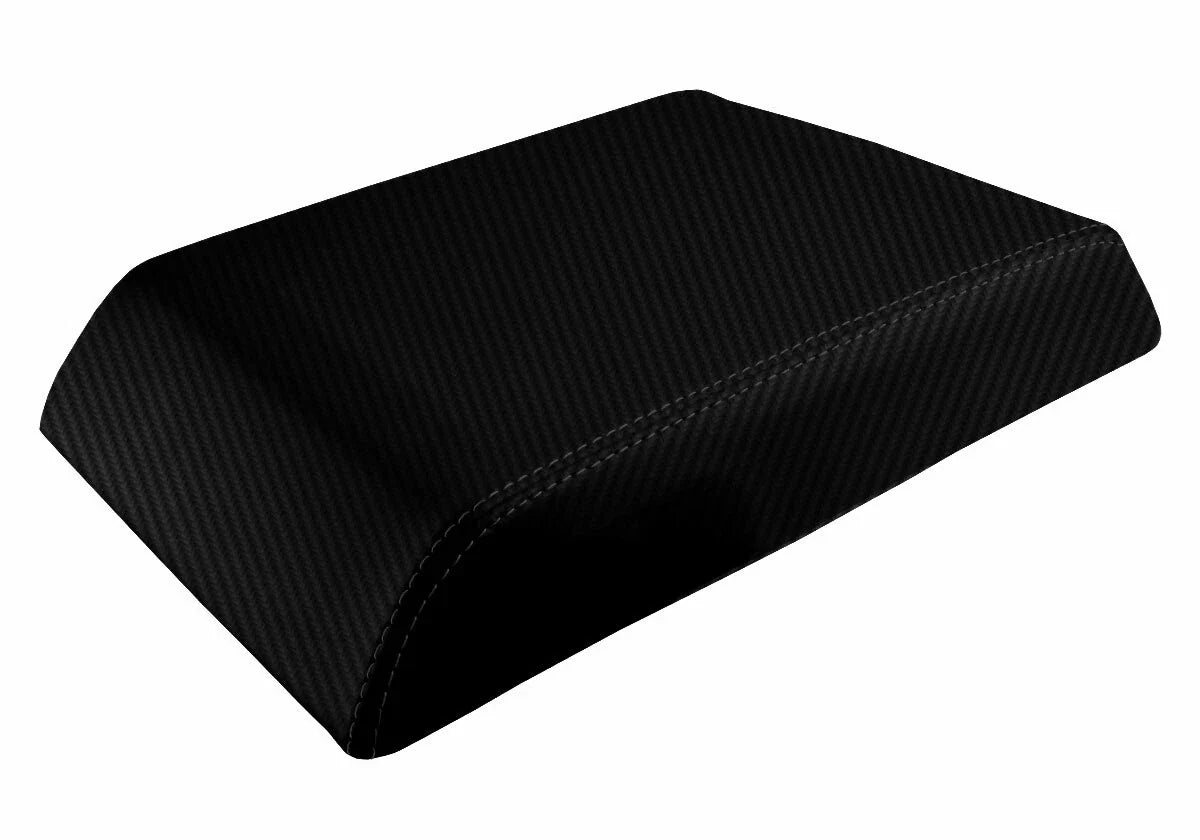 Carbon Fiber Console Lid Armrest Cover for Hummer H2 (2003–2007)