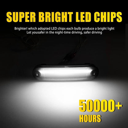 2Pcs Smoked Lens Turn Signal Side Marker Lights for Miata MX-5 1990-2005