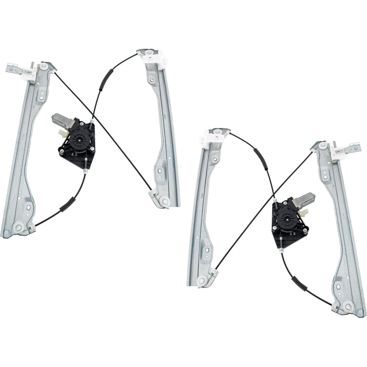 Window Regulator Set for Front Driver and Passenger Sides - 2 pcs