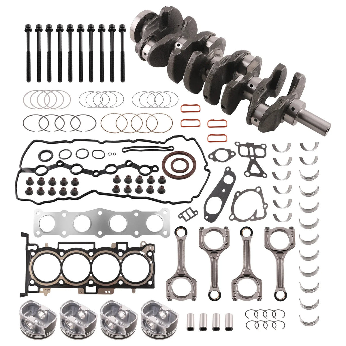 Engine Rebuild Kit for Hyundai Sonata Tucson Kia Optima Sportage (2006–2019)