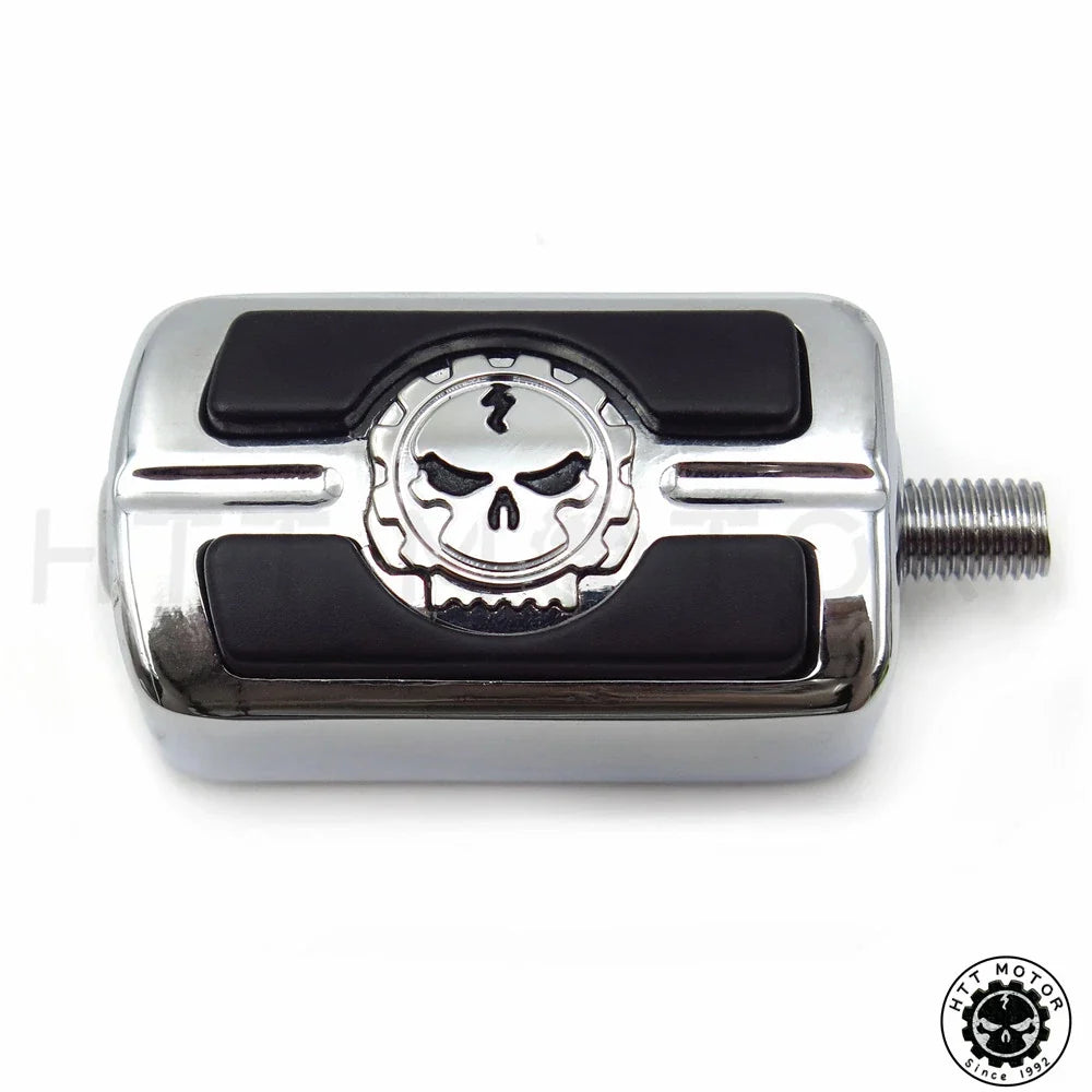 Chrome Skull Shift Peg for Harley Davidson Softail (1990–2023)