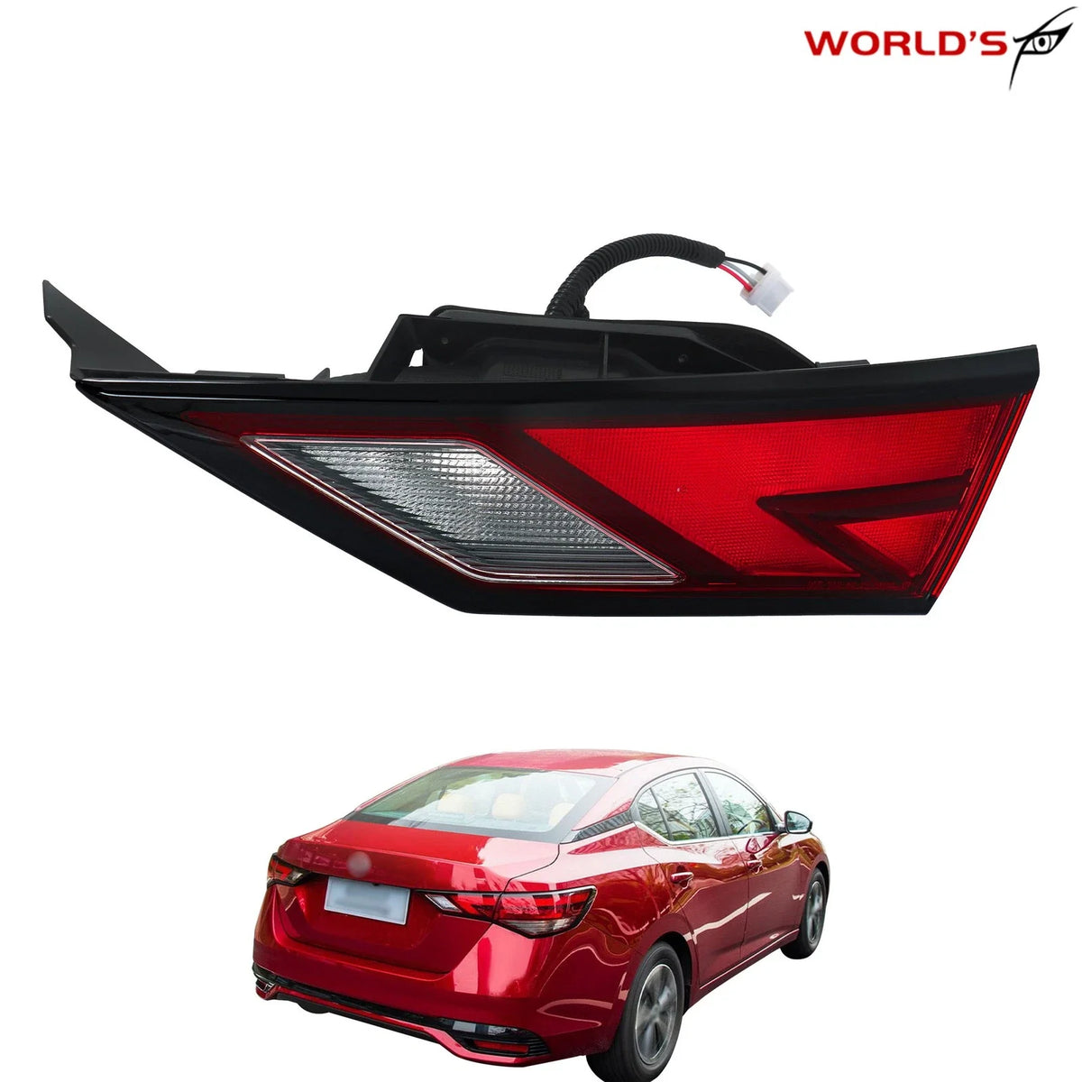 Right Inner Tail Light Assembly for Nissan Sentra (2021–2023)