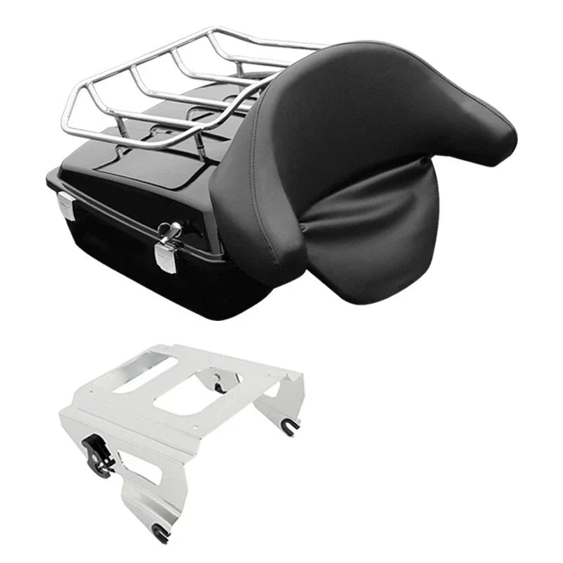 Backrest Rack Chopped for Harley Electra Glide Trunk 2009-2013