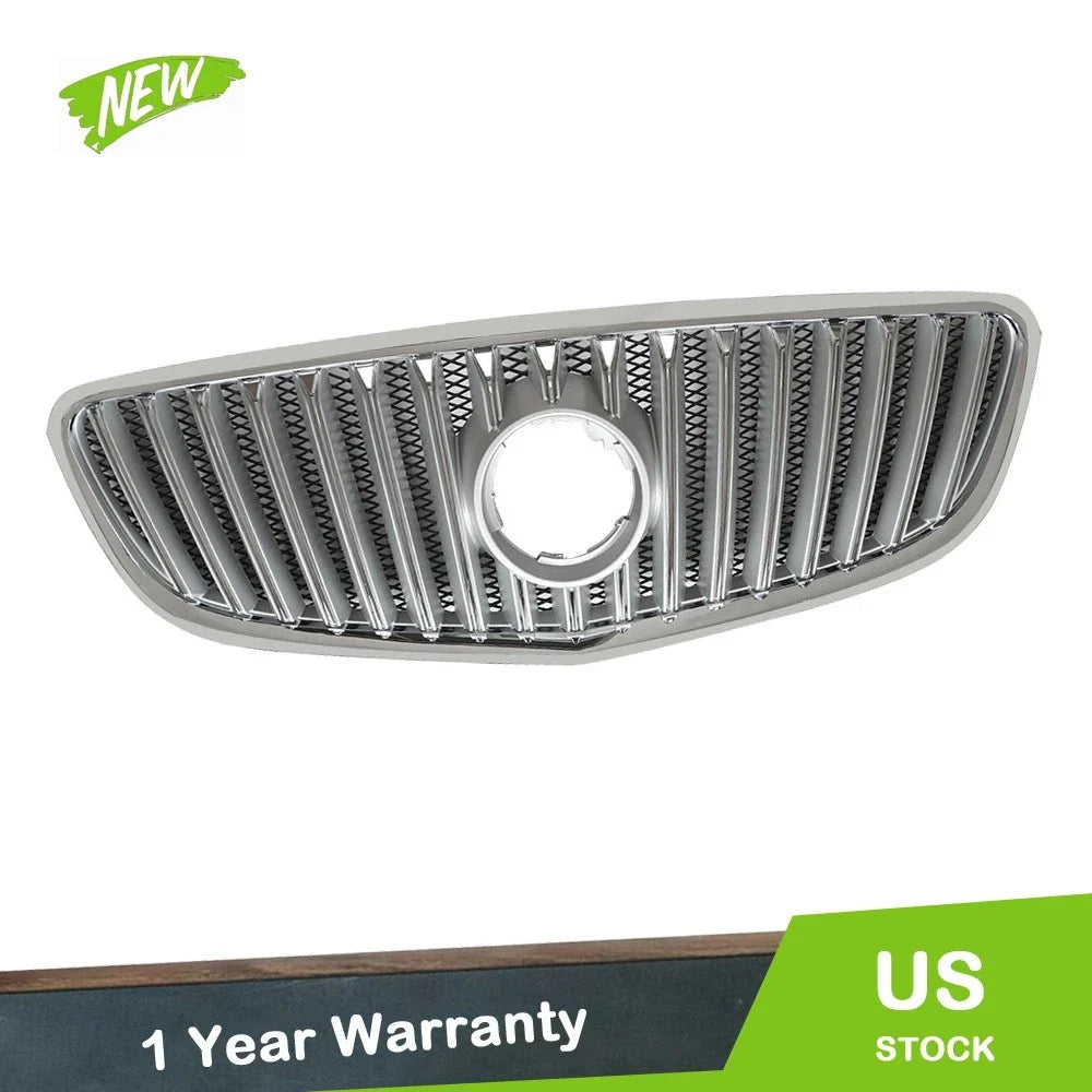 Front Upper Grille Replacement Chrome Set for 2010-2013 Buick Lacrosse