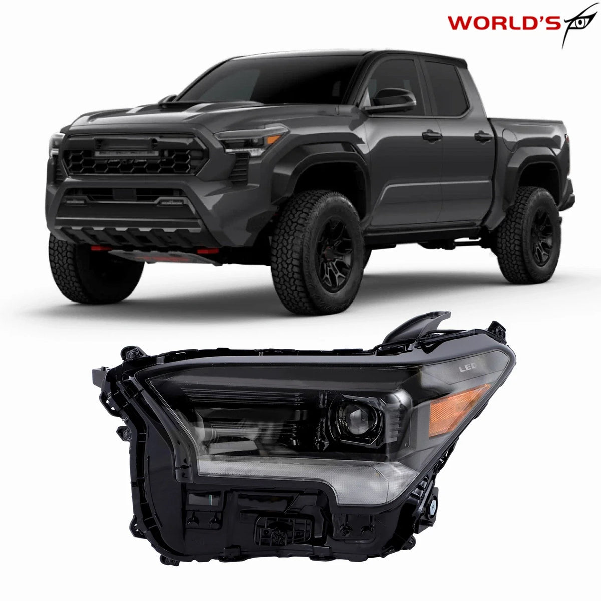 LED Headlight for Toyota Tacoma TRD (2024–2025) Front Left Driver Side