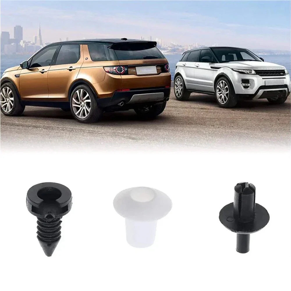 Set of 5 Door Panel Clips and Grommets for Land Rover Defender