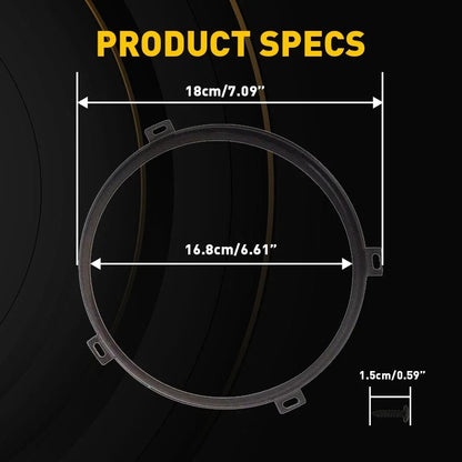 7'' Bracket for Headlight Ring - Jeep Wrangler JK 2007–Present
