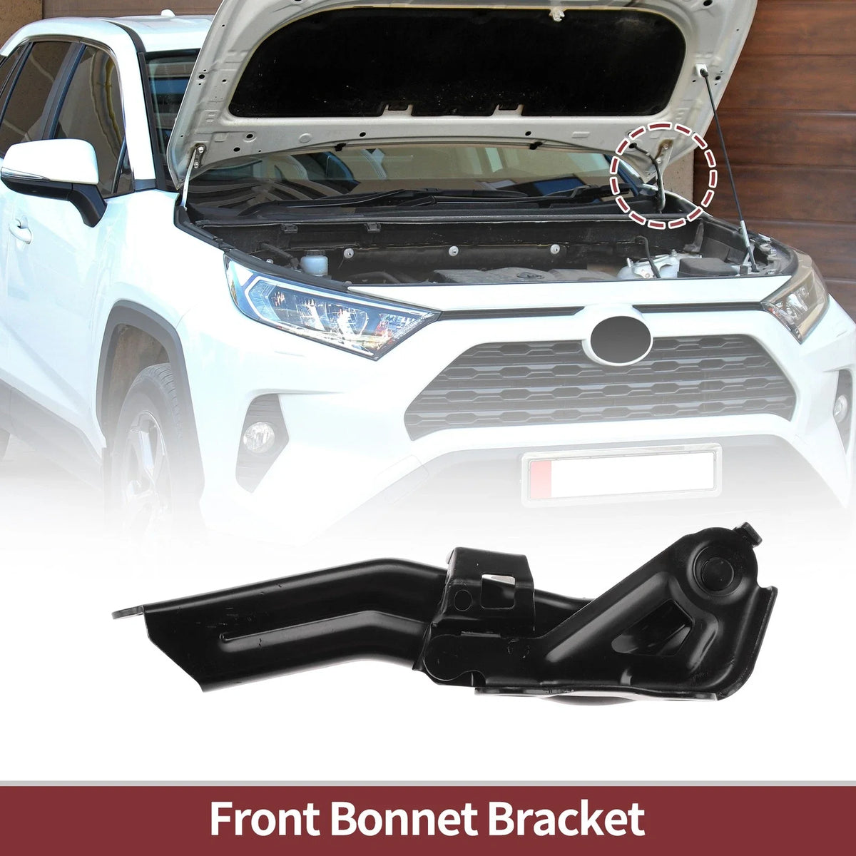 Hood Hinge for Toyota Avalon (2018–2024) Left Side, 1 pcs