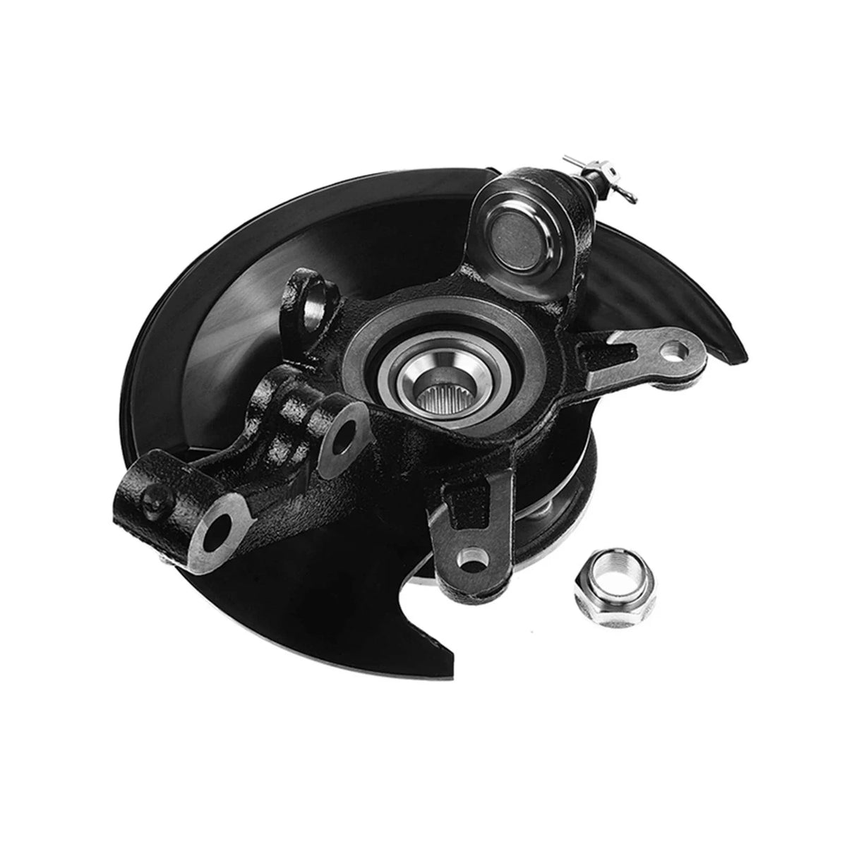 Front Left Steering Knuckle & Wheel Hub Bearing Assy for Honda Civic (2001–2002)