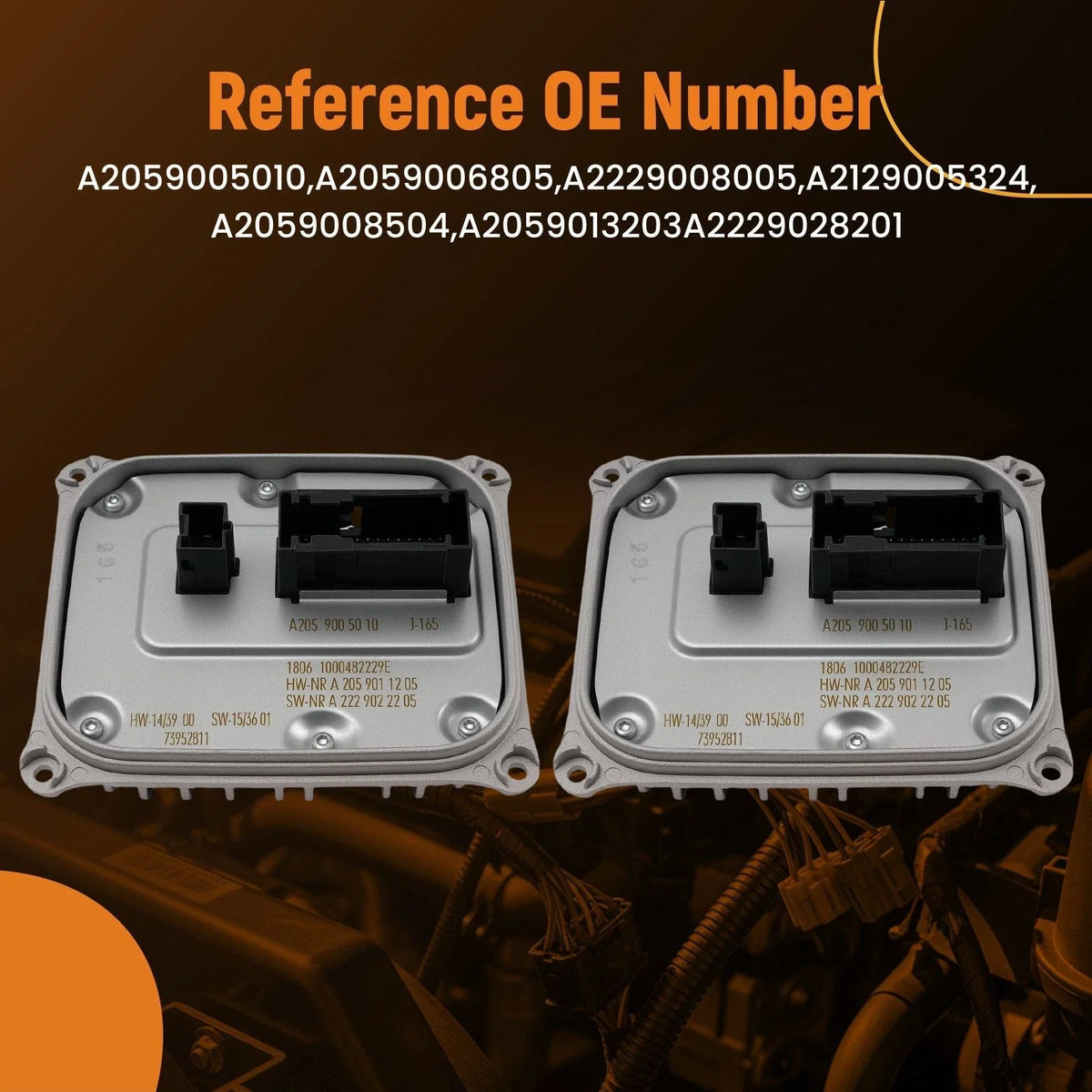 Ballast Control Module for Mercedes C-Class W205 2015